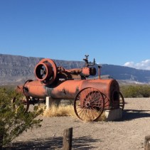 Texas Big Bend Steam Engine