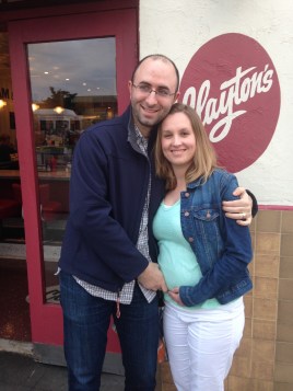 CA Mike and Allie with Baby Bump