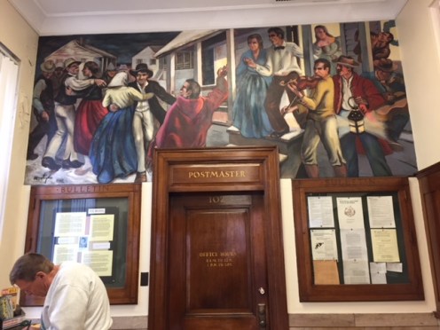 Ste. Gen Post Office Mural