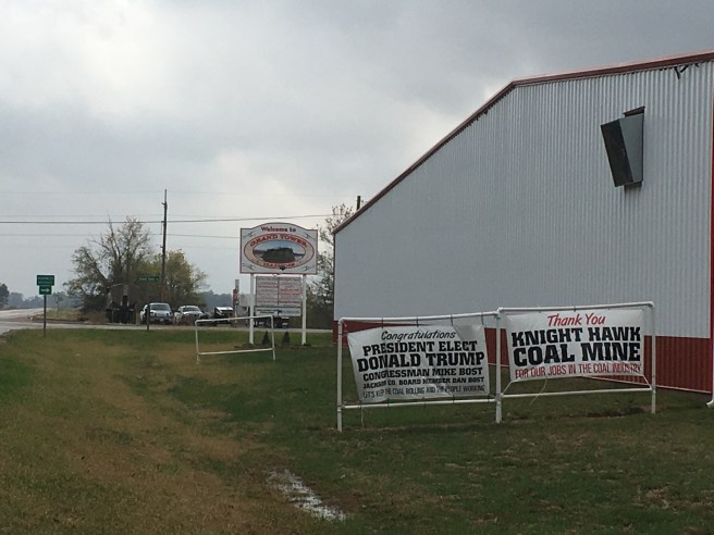 Chester-Champagne Elect Trump Grand Tower IL Knight Hawk Coal