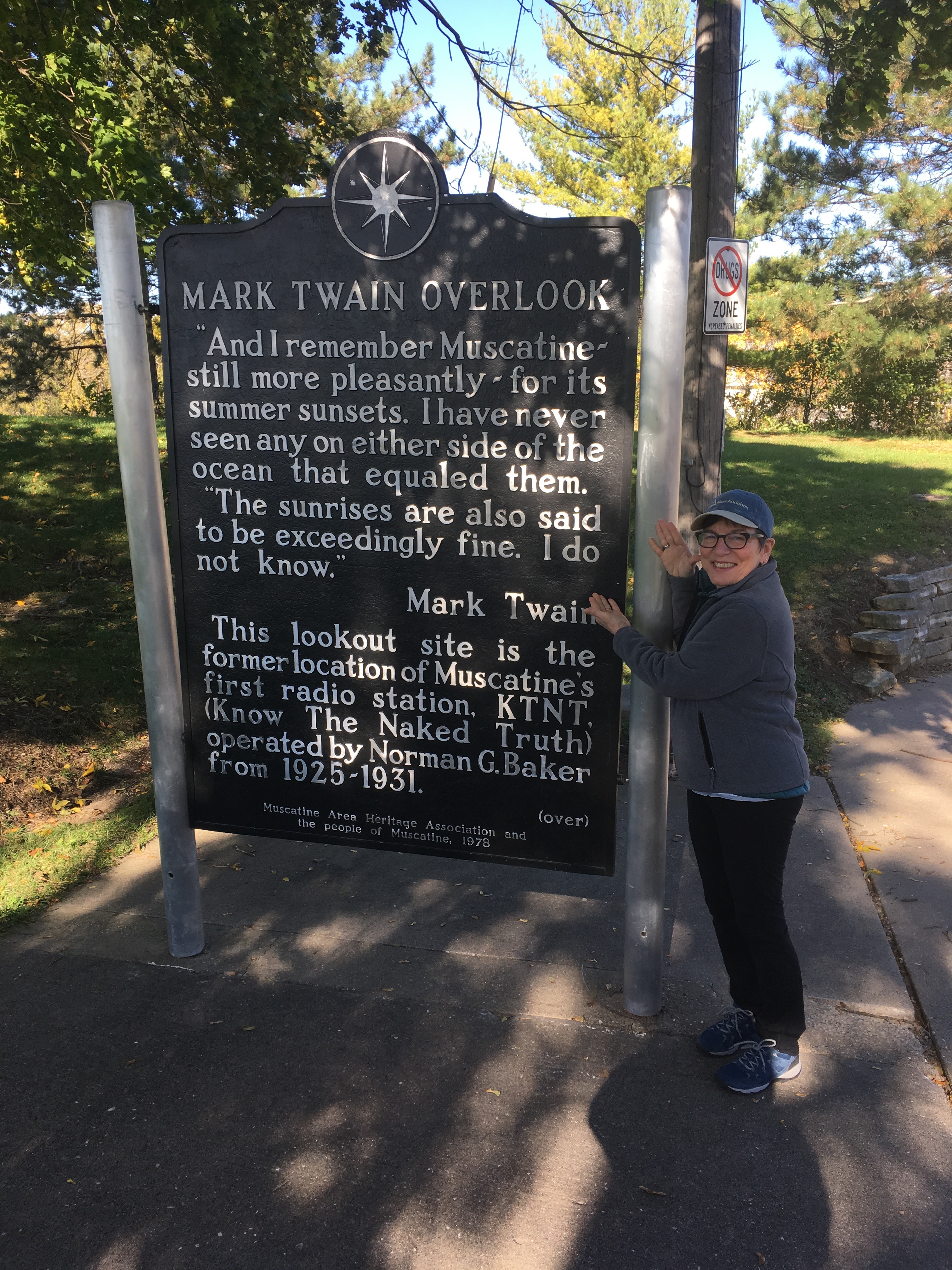 Muscatine Mark Twain Overlook